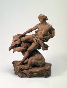 Atleta con un oso, 1735
